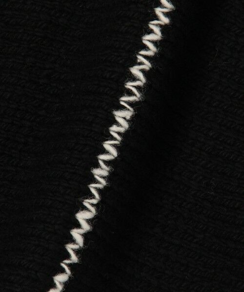 TOMORROWLAND / トゥモローランド マフラー・ショール・スヌード・ストール | ASAUCE MELER カシミヤステッチ トライアングルストール | 詳細6