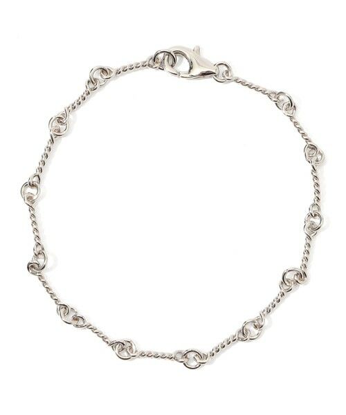 TOMORROWLAND/トゥモローランド LAURA LOMBARDI RICCIO チェーンブレスレット 81 シルバー F TOMORROWLAND/トゥモローランド LAURA LOMBARDI RICCIO チェーンブレスレット 81 シルバー F