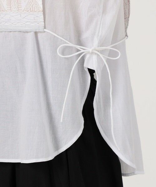 TOMORROWLAND / トゥモローランド シャツ・ブラウス（半袖以外） | JANE GUSTAVSSON MONA コットンエンブロイダリー バンドネックブラウス | 詳細7