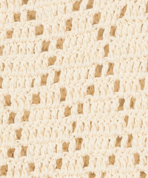 TOMORROWLAND / トゥモローランド ニット・セーター | MAYDI ORQUIDEA コットンクロシェ プルオーバー | 詳細9