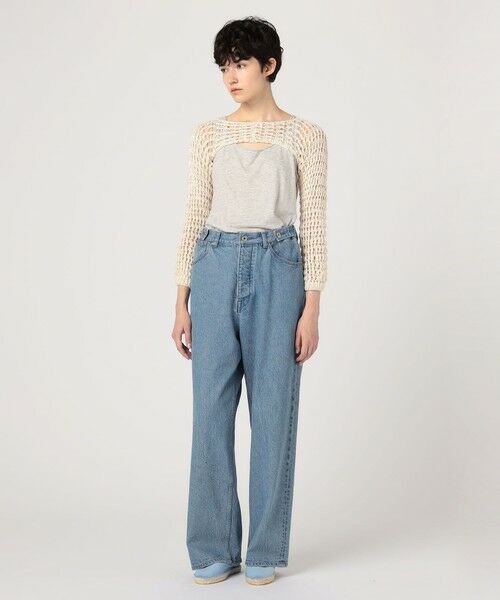 TOMORROWLAND / トゥモローランド ニット・セーター | MAYDI LUZ バンブー スリーブニット | 詳細1