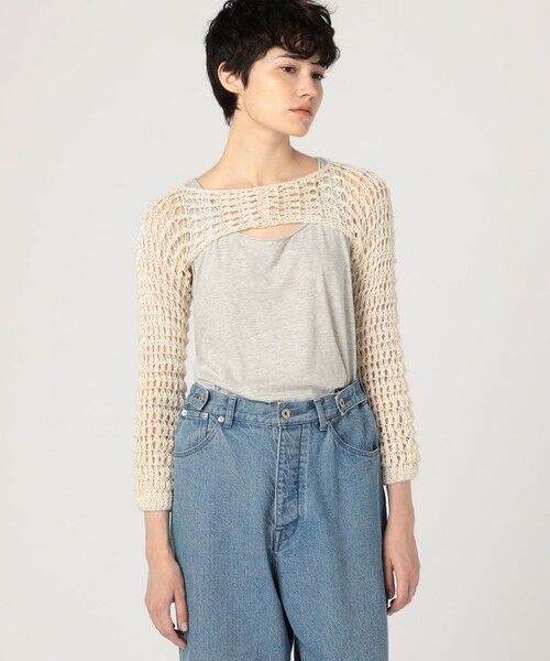 TOMORROWLAND / トゥモローランド ニット・セーター | MAYDI LUZ バンブー スリーブニット | 詳細2