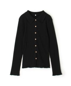 TOMORROWLAND / トゥモローランド カーディガン・ボレロ | BASERANGE ISO コットンリブ シャツ