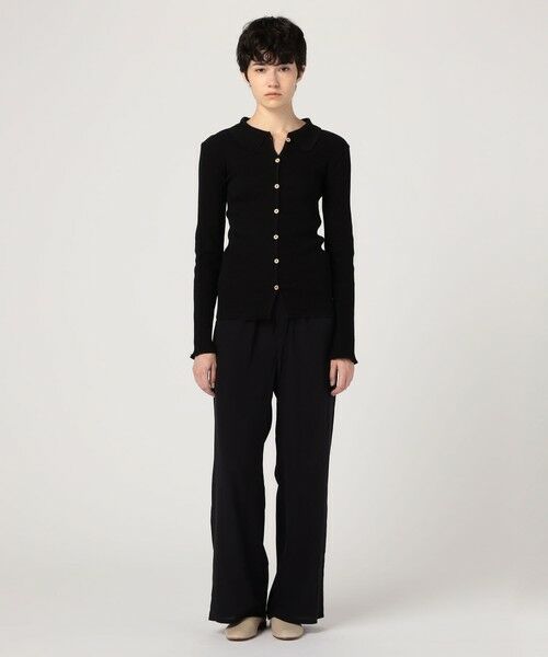 TOMORROWLAND / トゥモローランド カーディガン・ボレロ | BASERANGE ISO コットンリブ シャツ | 詳細1