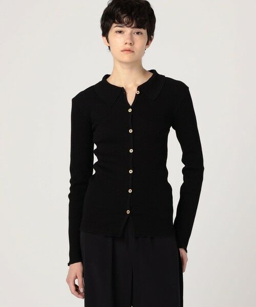 TOMORROWLAND / トゥモローランド カーディガン・ボレロ | BASERANGE ISO コットンリブ シャツ | 詳細2