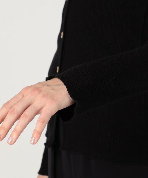 TOMORROWLAND / トゥモローランド カーディガン・ボレロ | BASERANGE ISO コットンリブ シャツ | 詳細7