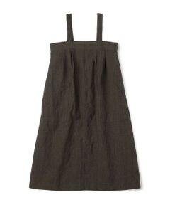 TOMORROWLAND / トゥモローランド ロング・マキシ丈ワンピース | 【別注】HAVERSACK ウールリネン ジャンパースカート