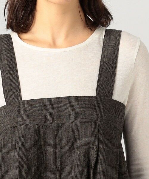 TOMORROWLAND / トゥモローランド ロング・マキシ丈ワンピース | 【別注】HAVERSACK ウールリネン ジャンパースカート | 詳細4