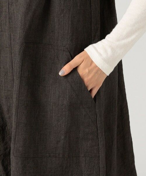 TOMORROWLAND / トゥモローランド ロング・マキシ丈ワンピース | 【別注】HAVERSACK ウールリネン ジャンパースカート | 詳細8