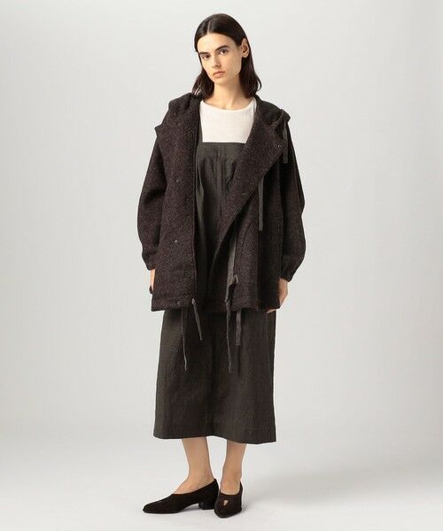 TOMORROWLAND / トゥモローランド ポンチョ | HAVERSACK ウールナイロン ポンチョ | 詳細1