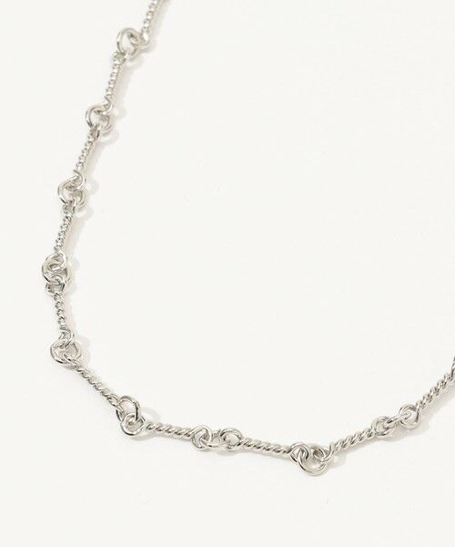 TOMORROWLAND / トゥモローランド ネックレス・ペンダント・チョーカー | LAURA LOMBARDI RICCIO CHAIN シルバーネックレス | 詳細2