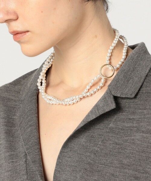 TOMORROWLAND / トゥモローランド ネックレス・ペンダント・チョーカー | 【別注】januka サークル パール ネックレス | 詳細3