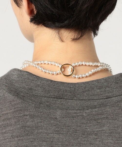 TOMORROWLAND / トゥモローランド ネックレス・ペンダント・チョーカー | 【別注】januka サークル パール ネックレス | 詳細4