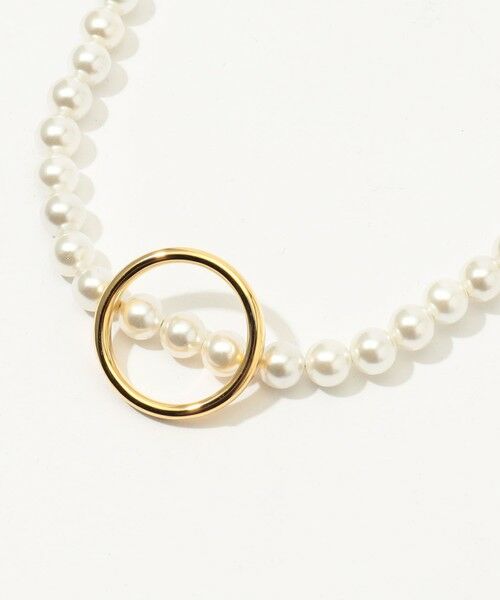 TOMORROWLAND / トゥモローランド ネックレス・ペンダント・チョーカー | 【別注】januka サークル パール ネックレス | 詳細5