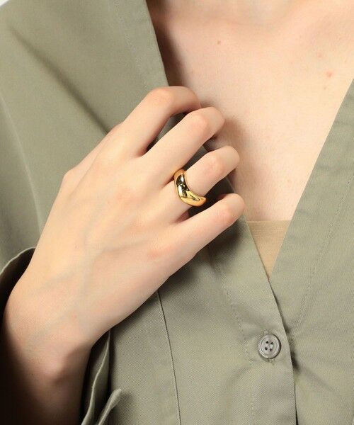 TOMORROWLAND / トゥモローランド リング | LIE STUDIO The Ivalo ゴールドリング | 詳細1