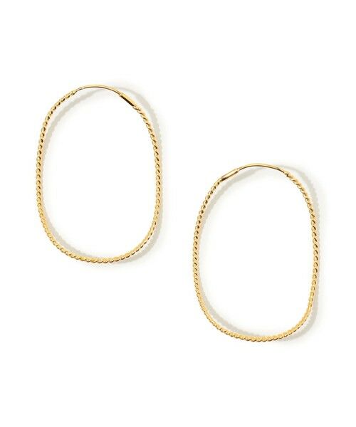 TOMORROWLAND / トゥモローランド ピアス・イヤリング | BAR Jewellery TWISTED CONTOUR  ゴールド ピアス（91 ゴールド）