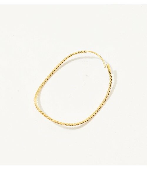 TOMORROWLAND / トゥモローランド ピアス・イヤリング | BAR Jewellery TWISTED CONTOUR  ゴールド ピアス | 詳細3