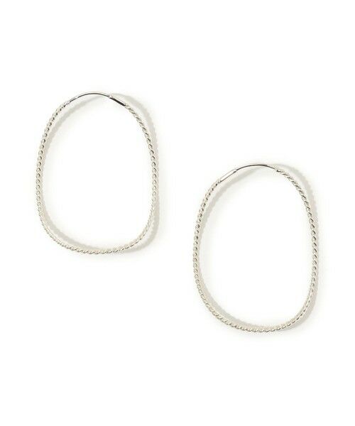 TOMORROWLAND / トゥモローランド ピアス・イヤリング | BAR Jewellery TWISTED CONTOUR シルバー ピアス | 詳細1