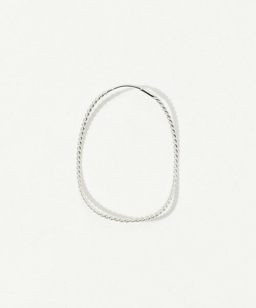 TOMORROWLAND / トゥモローランド ピアス・イヤリング | BAR Jewellery TWISTED CONTOUR シルバー ピアス | 詳細2