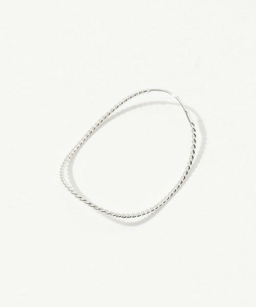 TOMORROWLAND / トゥモローランド ピアス・イヤリング | BAR Jewellery TWISTED CONTOUR シルバー ピアス | 詳細3