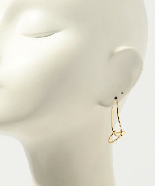 TOMORROWLAND / トゥモローランド ピアス・イヤリング | 【別注】BAR Jewellery SMALL FLORA ゴールド ピアス | 詳細4