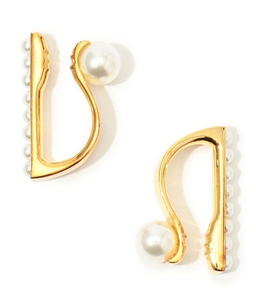 TOMORROWLAND / トゥモローランド ピアス・イヤリング | 【別注】januka Pearl イヤリング（12 ゴールド系）