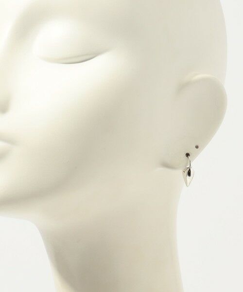 TOMORROWLAND / トゥモローランド ピアス・イヤリング | Otiumberg. Roscida Heart Hoops シルバー ピアス | 詳細4