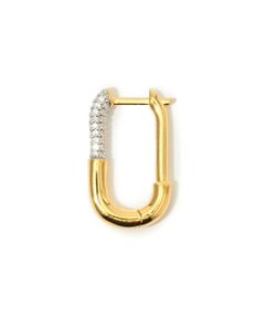 TOMORROWLAND / トゥモローランド ピアス・イヤリング | Otiumberg. Pave Staple hoop 片耳ピアス