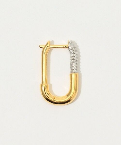 TOMORROWLAND / トゥモローランド ピアス・イヤリング | Otiumberg. Pave Staple hoop 片耳ピアス | 詳細2