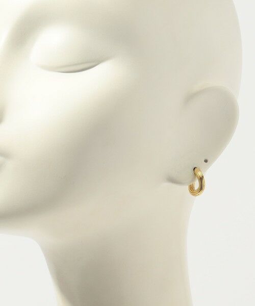 TOMORROWLAND / トゥモローランド ピアス・イヤリング | Otiumberg. Textured Carved Chunky ピアス | 詳細4