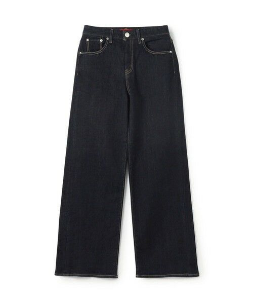 TOMORROWLAND/トゥモローランド RED CARD TOKYO 35thAnniversary ワイド デニムパンツ 69 ネイビー 24
