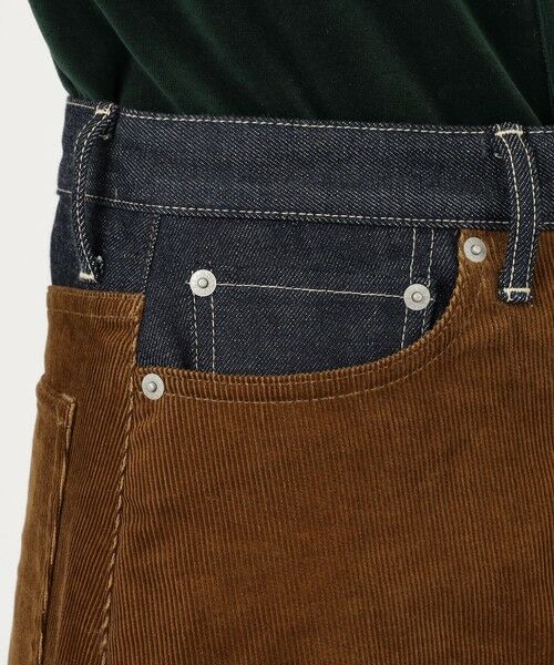 TOMORROWLAND / トゥモローランド ロング・マキシ丈スカート | UNION LAUNCH INDIGO×CAMEL ロングスカート | 詳細8