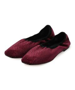 TOMORROWLAND / トゥモローランド フラットシューズ | PELLICO SUNNY Velvet stone フラットシューズ