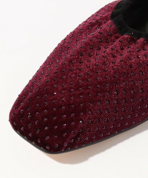 TOMORROWLAND / トゥモローランド フラットシューズ | PELLICO SUNNY Velvet stone フラットシューズ | 詳細5