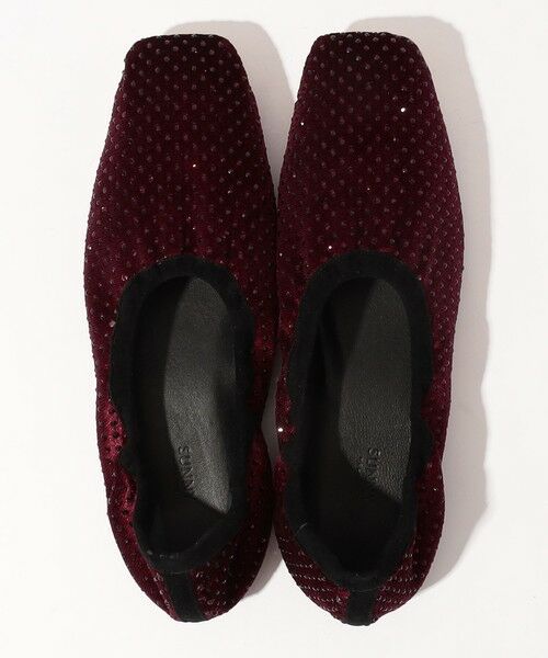 TOMORROWLAND / トゥモローランド フラットシューズ | PELLICO SUNNY Velvet stone フラットシューズ | 詳細7