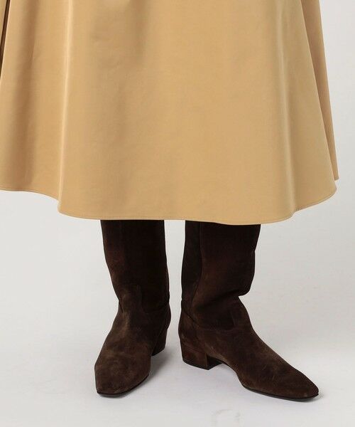 TOMORROWLAND / トゥモローランド ブーツ（ロング丈） | FABIO RUSCONI VELOUR ロングブーツ | 詳細8