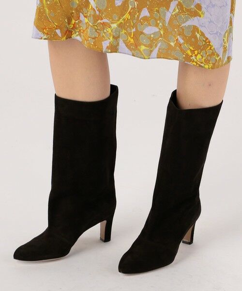 TOMORROWLAND / トゥモローランド ブーツ（ロング丈） | NEBULONI E. 7320 スエードミドルブーツ | 詳細8