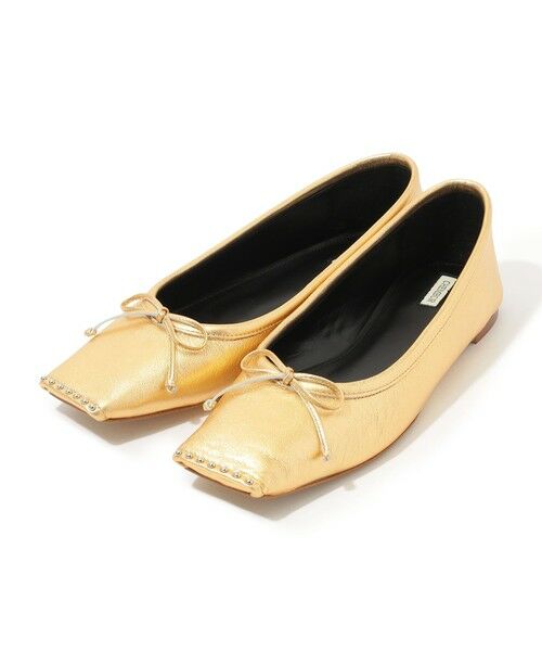 TOMORROWLAND / トゥモローランド バレエシューズ | CHEMBUR SQ FLAT STUDS BALLET シューズ | 詳細1