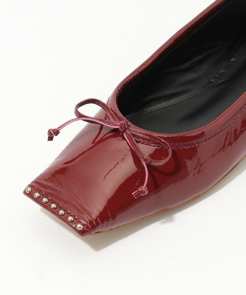 TOMORROWLAND / トゥモローランド バレエシューズ | CHEMBUR SQ FLAT STUDS BALLET シューズ | 詳細5