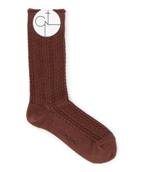 TOMORROWLAND / トゥモローランド ソックス | CONLEAD LACE SHORT ソックス(47 ブラウン)