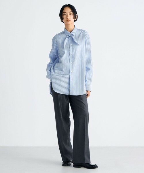 TOMORROWLAND / トゥモローランド シャツ・ブラウス | THOMAS MASON ストライプ タイシャツ | 詳細1