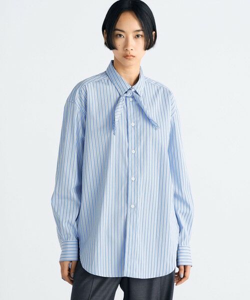 TOMORROWLAND / トゥモローランド シャツ・ブラウス | THOMAS MASON ストライプ タイシャツ | 詳細2