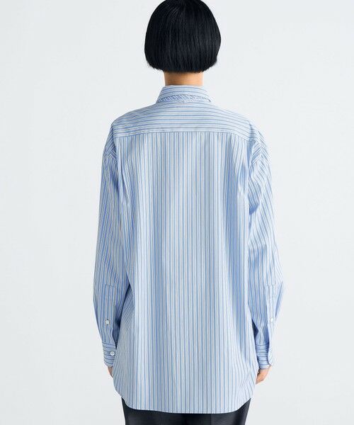 TOMORROWLAND / トゥモローランド シャツ・ブラウス | THOMAS MASON ストライプ タイシャツ | 詳細4