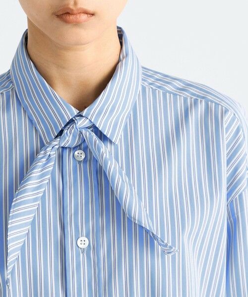 TOMORROWLAND / トゥモローランド シャツ・ブラウス | THOMAS MASON ストライプ タイシャツ | 詳細5