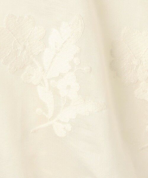 TOMORROWLAND / トゥモローランド シャツ・ブラウス | シアーエンブロイダリー フーデットブラウス | 詳細9