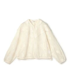 TOMORROWLAND / トゥモローランド シャツ・ブラウス | シアーエンブロイダリー ブラウス