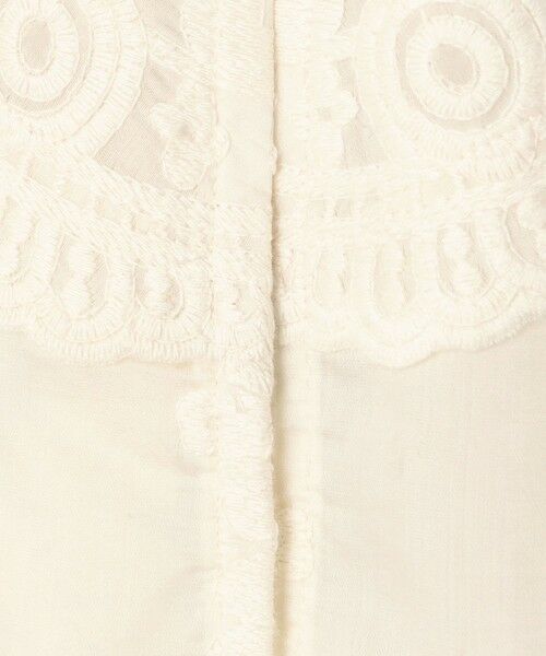 TOMORROWLAND / トゥモローランド シャツ・ブラウス | シアーエンブロイダリー ブラウス | 詳細11