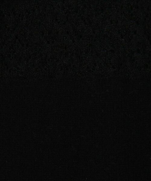 TOMORROWLAND / トゥモローランド ニット・セーター | パッチワークレース クルーネックニット | 詳細9