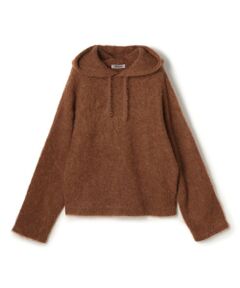 TOMORROWLAND / トゥモローランド ニット・セーター | アルパカシャギー フーディートップス