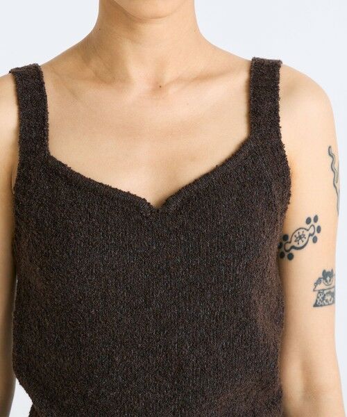 TOMORROWLAND / トゥモローランド ニット・セーター | ウールブークレー ニット キャミソール | 詳細5